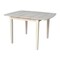 International Concepts Square Table with Butterfly Extension, Unfinished, 36 W, 36 L, 30 in H, Wood, Unfinished K-T36X-30S - alternate 9
